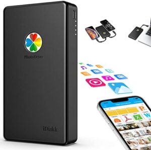 Here is the meta description:

"Store your iPhone, iPad and Android files safely with this iDiskk App-le Certified 2TB external hard drive. Perfect for backing up documents, photos and videos on MacBook, computer or phone."