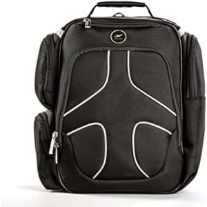 Protect your valuable gadgets with MYGOFLIGHT's durable water-resistant bag, designed for iPads and laptops. Enjoy safe travels with 3 compartments and reinforced ballistic nylon.