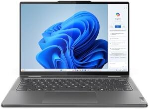"Transform your productivity with the Lenovo Yoga 7 2-in-1 laptop, featuring a digital pen and Intel Core i5 processor. Enjoy seamless switching between laptop and tablet modes, perfect for work or play."