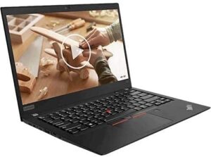 Upgrade your productivity with the Grade A Lenovo T490s laptop, featuring a powerful i5-8350U processor, 8GB RAM, and 256GB SSD. Enjoy seamless Windows 10 Pro performance on its 14" display. Perfect for work or play.