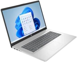 Here is the optimized SEO meta description:

"Upgrade your productivity with this HP 17.3' FHD laptop featuring AMD Ryzen 5, 32GB RAM, and 2TB SSD. Enjoy a powerful performance boost compared to i7-1255U processors, perfect for everyday tasks and gaming."