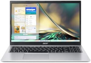 Here is the optimized SEO meta description:

"Upgrade your laptop experience with the Acer Aspire 3 A315-58-74KE, featuring a 15.6" Full HD display, powerful Intel Core i7 processor, and ample storage. Enjoy Wi-Fi 6 connectivity and Windows 11 Home operating system."