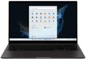 Experience the perfect blend of power and portability with Samsung Galaxy Book2 Pro 5G Laptop, featuring Intel i5 processor, 8GB RAM, and 256GB storage in a sleek graphite design.