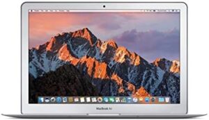 "Experience the power of 1.8GHz Core i5, 8GB RAM and 256GB SSD in a compact 13in MacBook Air (2017 Version), now refreshed with a silver finish. Get this Renewed model at an affordable price."