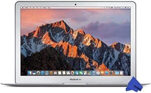 "Experience the power of 1.8GHz Core i5, 8GB RAM and 256GB SSD in a compact 13in MacBook Air (2017 Version), now refreshed with a silver finish. Get this Renewed model at an affordable price."