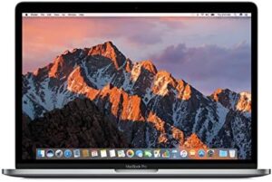 Discover the power of portability with the renewed 2017 Apple MacBook Pro. Featuring a 2.3GHz Intel Core i5, 8GB RAM and 128GB SSD, this 13-inch laptop is perfect for work or play on-the-go.