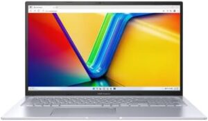 Unlock powerful performance with the ASUS VivoBook 17.3" FHD laptop, featuring a 14-core Intel i9 processor, Intel Iris Xe graphics and 24GB RAM for seamless multitasking.