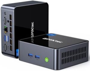 Here is the generated meta description:

"Experience powerful performance with GMKtec's Mini PC, featuring Intel i7-1195G7 processor, 16GB DDR4 RAM, and 1TB SSD. Perfect for gaming and streaming."
