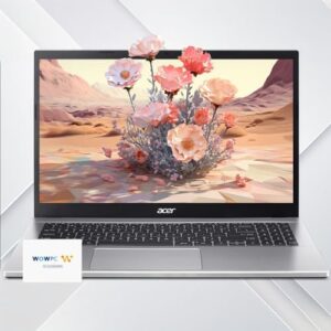 Upgrade your productivity with the Acer Aspire Premium Laptop, featuring a 15.6" FHD display, AMD Ryzen 7 processor, 32GB RAM, and 2TB SSD, perfect for work and play. Enjoy long battery life and stylish design.