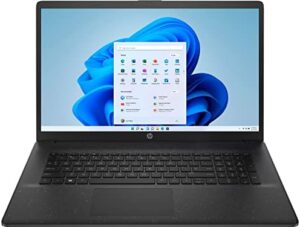 Here is the generated SEO meta description:

"Upgrade your productivity with the latest HP Laptop, featuring a 17.3-inch FHD IPS display, Intel i7 processor, and ample storage. Get up to $100 off and enjoy seamless connectivity."