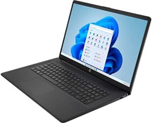 Here is the generated SEO meta description:

"Upgrade your productivity with the latest HP Laptop, featuring a 17.3-inch FHD IPS display, Intel i7 processor, and ample storage. Get up to $100 off and enjoy seamless connectivity."