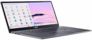 Upgrade your workspace with the Acer Chromebook Plus 515 Laptop, featuring a 15.6" Full HD display, Intel i3 processor, 8GB RAM, and 128GB storage. Perfect for work and play.