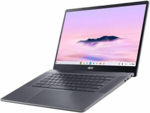 Upgrade your workspace with the Acer Chromebook Plus 515 Laptop, featuring a 15.6" Full HD display, Intel i3 processor, 8GB RAM, and 128GB storage. Perfect for work and play.