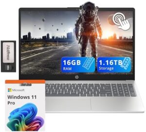 Get the perfect balance of power and portability with this HP Pavilion laptop. Features Intel i3-1215U processor, 16GB RAM, and 1TB SSD storage. Perfect for work or play.