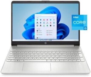 Upgrade your productivity with the HP 15.6'' FHD Laptop featuring Intel Core i3-1215U, 8GB RAM, and 256GB SSD, perfect for everyday use with Windows 11 Home.