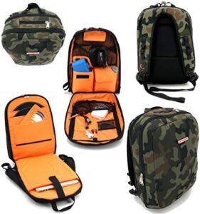 Here is the generated SEO meta description:

"Organize your DJ gig essentials with the Jetpack Slim Backpack, featuring TSA compliance. Store laptops, tablets, headphones, records, and more in one spacious bag."