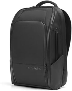 Protect your laptop and essentials in style with the NOMATIC Backpack, a water-resistant RFID bag featuring multiple pockets and compartments for organization.