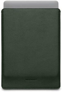 Protect your MacBook Pro 14 with our premium sleeve case featuring full-grain leather and wool felt interior. Tailor-made fit for a precise, Scandinavian design.