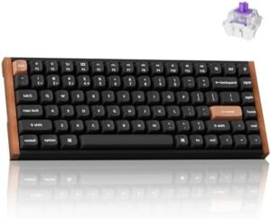 Get ready to upgrade your typing experience with the Keychron K2 HE Rapid Trigger Wireless Custom Mechanical Keyboard, featuring Hall Effect Gateron Double-Rail Magnetic Switches and QMK 2.4 GHz Bluetooth 5.2 connectivity for seamless Mac, Windows, and Linux compatibility.
