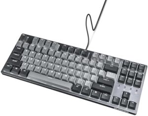 Get the ultimate gaming experience with Durgod K320 Corona White Backlit TKL Mechanical Keyboard featuring 87 keys, doubleshot PBT keycaps, and programmable keys for seamless Windows & Mac compatibility.