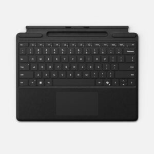 Get precision and creativity with the Microsoft Surface Pro 13 Inch Keyboard, featuring pen storage for effortless note-taking. Perfect for work or study, this keyboard is designed to meet your needs.