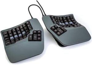 Get precision typing with Kinesis Advantage360 Split Mechanical Keyboard, designed for comfort and efficiency. Boost productivity with customizable ergonomics, tactile feedback, and quiet operation.