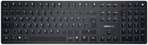 Discover the CHERRY KW X ULP wireless keyboard, ideal for gamers and professionals. Features German QWERTZ layout, rechargeable design, and seamless connectivity to up to 4 devices.
