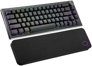 Here is the generated meta description:

"Immerse yourself in gaming with Cooler Master's CK721 keyboard, featuring hybrid wireless mechanical brown switches, 65% format, USB-C connectivity and a 3-way dial for precise control."