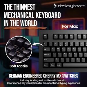 Unlock precision typing with Das Keyboard 4 Professional's soft tactile feedback, designed for comfort and speed. Enjoy precise key travel and improved ergonomics for reduced fatigue.