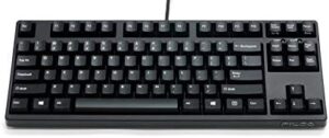 "Experience precise typing with the Filco Majestouch 2 S Ten Key Less Pink Switch Keyboard, featuring ten keyless design and tactile pink switches for improved accuracy. Perfect for gaming and typing enthusiasts."