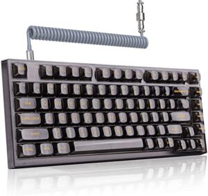 Discover the ATTACK SHARK X75 PRO PC keyboard with transparent design, wireless connectivity, and hot swappable Kailh MX switches. Upgrade your gaming experience with precise tactile feedback. Limited time offer: 15% off on this premium keyboard.