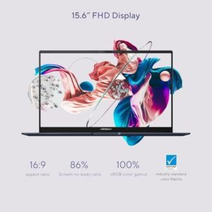 Experience business-class performance with the ASUS Zenbook 15 laptop, featuring a 15.6” FHD display, AMD Ryzen 5 processor, and backlit keyboard. Upgrade your productivity with 16GB RAM and 2TB SSD.