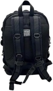 Here is the optimized meta description:

"Transform your child's school days with MadPax's ultra smooth nylon backpack featuring adjustable straps and spacious interior, perfect for kids on-the-go!"