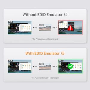 Control your workspace with the TESmart HDMI KVM Switch 8 Port, switching between 8 computers with ease. Enjoy 4K@60Hz resolution and features like hotkey, RS232, LAN port, and IR remote control.