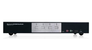 Optimize your workspace with the IOGEAR 4-Port Dual-Link DVI Secure KVM Switch, perfect for secure video and data transmission. Enhance productivity with this reliable device, ideal for dual-monitor setups and network security needs.