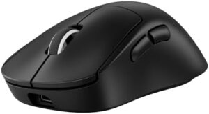 "Experience precision gaming with Logitech G PRO X Superlight wireless mouse, featuring 5 programmable buttons, 32k DPI sensor and lightweight design for PC/Mac use."