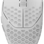 "Upgrade your gaming experience with the GWolves HTR Lightweight Wireless Fingertip Grip Gaming Mouse, featuring 26,000 CPI and low latency performance. Enjoy precise control with 6 programmable buttons and on-board memory."