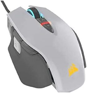 Here is the optimized SEO meta description:

"Upgrade your gaming experience with the Corsair CH-9309111-AP M65 Elite FPS Mouse, featuring 18,000 DPI optical sensor and adjustable sniper button. Get precise control for intense gameplay, now with tunable weights and a compact design."