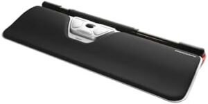 Ergonomic mouse with extended wrist support made of memory foam for RSI and Carpal Tunnel relief. Ambidextrous wireless design perfect for PC, Mac & Laptop users seeking comfort and precision.