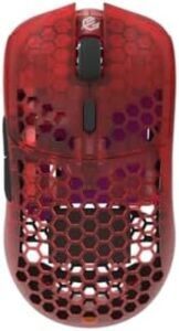 Up your gaming game with the G-Wolves HTX ACE wireless mouse. Honeycomb design and ruby red color for a unique look. Perfect accuracy and speed for competitive players. Enjoy discounts and coupons for this top-rated gaming accessory!
