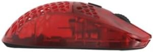 Up your gaming game with the G-Wolves HTX ACE wireless mouse. Honeycomb design and ruby red color for a unique look. Perfect accuracy and speed for competitive players. Enjoy discounts and coupons for this top-rated gaming accessory!