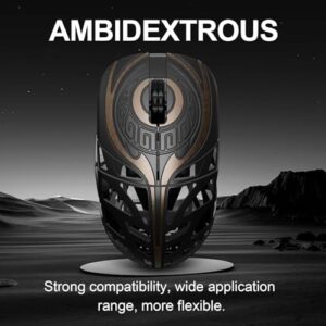 Here is the optimized meta description:

"Unleash gaming precision with the WLMOUSE Strider Magnesium wireless mouse, featuring 125-8000Hz adjustable rate and PAW 3950 HS sensor. Superlight magnesium alloy design for effortless control."