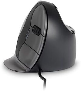 Elevate your productivity with the BakkerElkhuizen Evoluent D mouse, featuring ergonomic design and 3200 DPI precision. Perfect for right-handed users, this wired USB mouse ensures comfortable computing sessions.