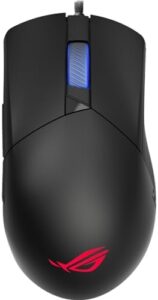 Here is the optimized SEO meta description:

"Immerse yourself in gaming with ASUS ROG Gladius III, featuring 19,000 DPI sensor, hot swappable switches and ergonomic design. Plus, enjoy RGB lighting and paracord cable."