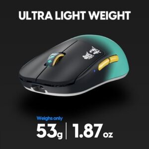 Optimize your gaming experience with the Pulsar Gaming Gears PAW3395 X2H Mini Wireless Mouse, featuring ultra-lightweight design, 26000 DPI optical sensor and 1 ms response time. Upgrade your gameplay today!