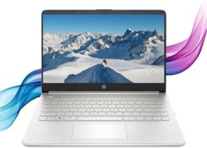 Upgrade your learning experience with the HP Laptop Computer, featuring a 14" HD display, Intel Pentium N5030 processor, and ample storage. Perfect for school or college students, this lightweight laptop includes webcam, Bluetooth, Wi-Fi, Windows 11, and fast charging capabilities, all at an affordable price.