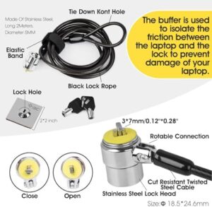 Protect your laptop investments with I3C's 10-pack cable lock, providing advanced security and anti-theft protection for iPads, tablets, MacBooks, and more.