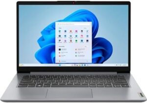 Here is the generated meta description:

"Upgrade your studies with this IdeaPad 1 Student Laptop featuring a 14" HD display, Intel Celeron N4020 processor, and up to 11 hours of battery life. Perfect for students on-the-go!"
