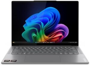 "Upgrade your workflow with the 14.5" OLED Yoga Pro 7 Laptop, featuring AI Ryzen AI 9 processor, 32GB RAM and 1TB SSD storage. Perfect for professionals on-the-go."
