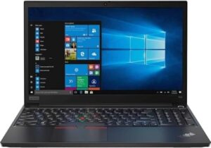 "Upgrade your productivity with the ThinkPad E15 laptop, featuring a 15.6-inch FHD display, Intel i5 processor, and ample storage. Perfect for work or study."